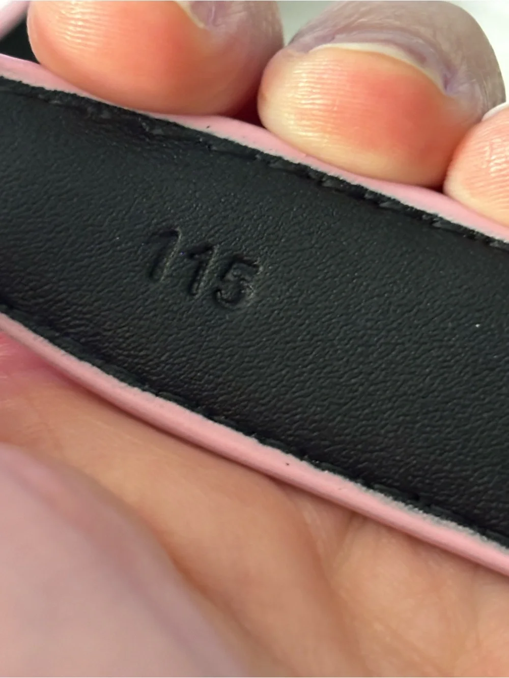 Brand new !!! Pink Women's Logo Buckle Belt